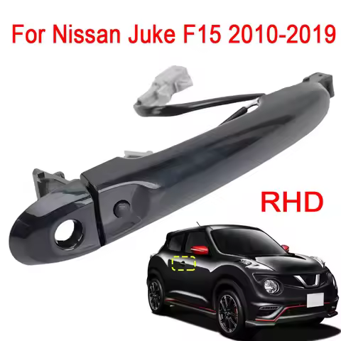 RHD Front Side Outer Door Handle with Hole Keyless Exterior For Nissan Juke F15 2010-2019 82644-1FA5