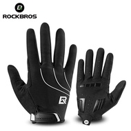 ROCKBROS MTB Cycling Gloves Motorcycle Bicycle Black Gloves Windproof
