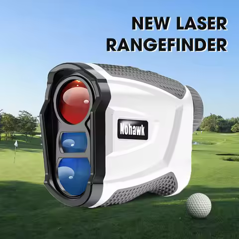 NOHAWK Multifunctional Laser Rangefinder 600/1000 Yards Golf Range Finder for Hunting Golf Engineeri