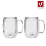 Germany Zwilling double latte cups coffee cups insulated cups 2 pieces (set of heat-resistant glass)