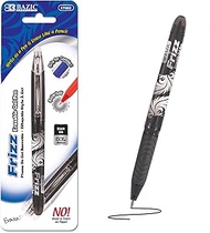 BAZIC Frizz Black Erasable Gel Pen with Grip (17062)