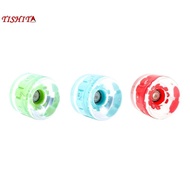 [tishita] Skateboard Wheel Replacement Luminous Wheel Smooth Skateboard Flashing Wheel
