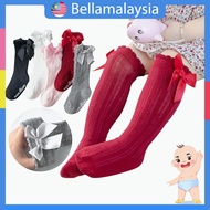 Bella Boys and girls Girls Socks High Knee Bows Cute Baby Kids Toddler Socks Long Tube Sock