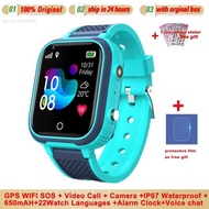 ZUZG LT21 4G Smart Watch Kids GPS Tracker WIFI SOS Video Call Monitor IP67 Waterproof Camera Child S
