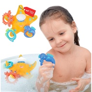 Nuby Baby Bath Toys 3 Types Of Sea Star Rings | Fun Strengthen Hand Muscles Educational