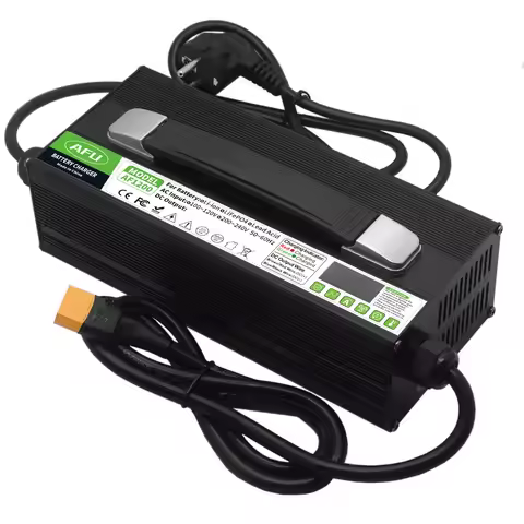 75.6V 15A Li-ion Battery Smart Charger with Charging Display Used For 18S 66.6V Lithium Battery Alum