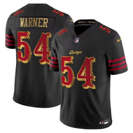 2025 The third generation NFL San Francisco 49ers Embroidered Football Jersey Mens Olive Green Short