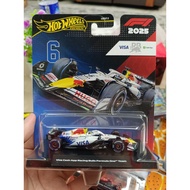 Hotwheels Premium Visa Cash App Racing Bulls Formula 1 team #6 2025 Isack Hadjar