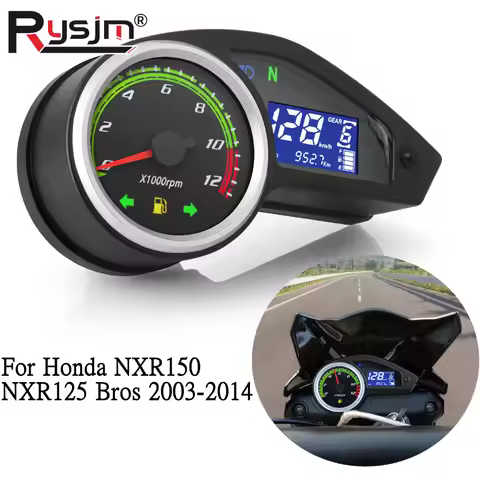 Motorcycle Speedometer Odometer Tachometer for Honda NXR150 NXR125 Bros 2003-2014 CG GY200 Enduro 25