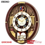 SEIKO Melodies in Motion Clock นาฬิกาแขวน รุ่น QXM384B / QXM384B1
