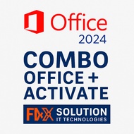 Microsoft Office 2024 Combo Installation + Activate For Windows🔥