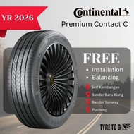 YEAR 2026 - Continental PremiumContact C (PCC) (205/50 R17) | FREE INSTALLATION | FREE BALANCING | K