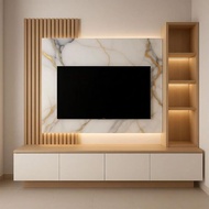 TV table, minimalist TV table, hanging TV table, modern TV table