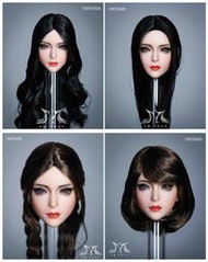 限時下殺YMTOYS YMT049 16 植發美女頭雕橙 適合麥色膠體女兵人