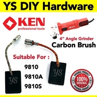 KEN Carbon Brush Suitable For 4" Angel Grinder 9810 9810A 9810S