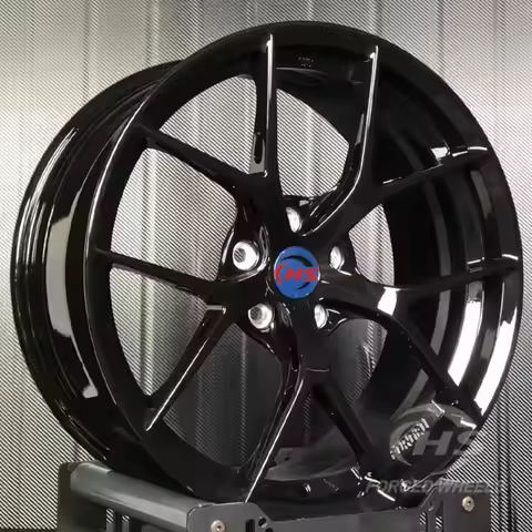 Gloss Black Lightweight 5X112 5X120 5X114.3 Racing Car Forged Wheels Rim for BMW M3 F80 M4 F82 Porsc