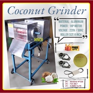 HINCO ALUMINIUM COCONUT GRINDER C/W 1HP MOTOR / MESIN KELAPA / MESIN PARUT KELAPA