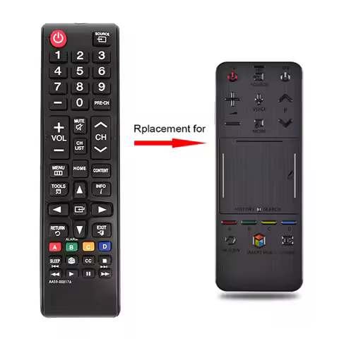 AA59-00817A remote control replacement for Samsung 3d smart tv UA55F8000J UA46F6400AJ Touch Control 
