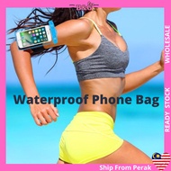 2Use Marathon Arm Bag Waterproof Phone HP Beg 6inch Mobile Pouch Cover Under Water Beach Running PVC