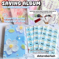 (PART 1) Bonus Budgeting Wallet - Saving Package 120 & 240 SlotAlbum Free Number Method Sticker, Tar