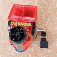 TRUMPET HORN ST 1021 RED 12V - TRUMPET CAR HORN ST 1021 RED