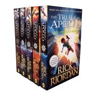 The Trials of Apollo Series 1-5 Books The Hidden Oracle/Dark Prophecy