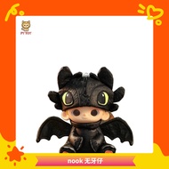 [52TOYS] Ready Stock NOOK x DRAGONS Toothless Limited Plush Elevator Figure Trendy Play Healing Figu