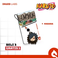 GANTUNGAN Phonestap NARUTO SASUKE UZUMAKI ITACHI UCHIHA | ANIME BAG KEYCHAIN