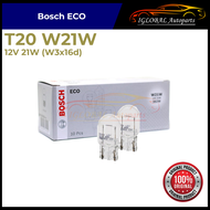 Bosch ECO T20 W21W 12V 21W (W3x16d) Signal Reverse Brake Halogen Light Bulb (10pcs)