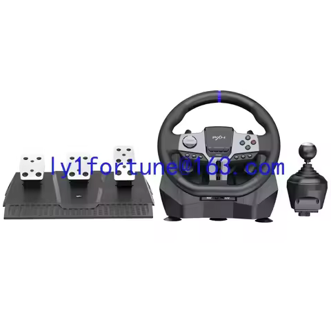 PXN-V9 GEN2 vibration racing emulator steering wheel Pc/Ps3/Ps4/Xbox One game accessories