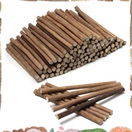120Pcs 6 Inch Long Wood Sticks Twigs Sticks Wood Logs for Crafts, for Decoration, DIY Crafts Photo P