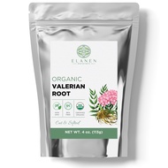 Organic Valerian Root 4 oz. (113g), USDA Certified Organic Valerian Root Herb, Valerian Root Tea, Va