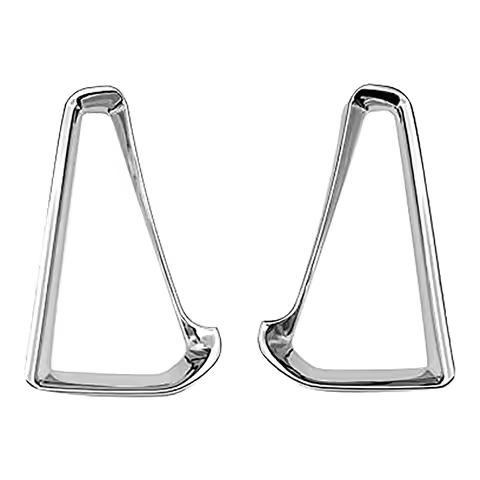 Car Protective Frame for Toyota Noah/Voxy 80 Series Modified Rear Fog Lamp Decorative Bright Frame S