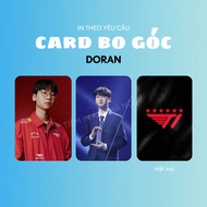 [DORAN] Rounded corner Card, photocard LOL T1 Doran top street (Choi Hyeon-joon) - 2-sided printing,