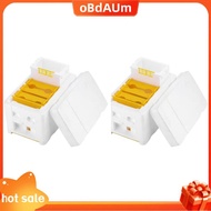 2pcs Bee Hive Frame Holder Equipment Kit Bee Hive Foam Beekeeping Box Beehive Garden Bee Keeping Bee