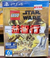 『台南益智行』PS4 樂高星際大戰 原力覺醒 豪華限定版2 (內附凱羅忍指揮船 樂高玩具)可1-2人玩