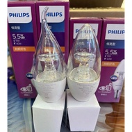 [Q1HCM] Philips E14 5.5W Led Bulb. E14 Eyecomfort 5.5W Philips Yellow Light Led Bulb E14 Philips.