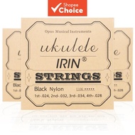 IRIN 4 Pcs/Set Nylon Ukulele Strings Replacement Stringed Instrument Ukulele Parts Practical Durable