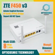 Zte F450 v2 v3 Router EPON ONU ONT F450 Wifi Modem FTTH second hand supports all OLTs better than F4