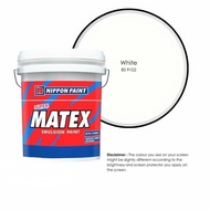 Nippon Supermatex Emulsion Paint Better Coverage Cat Dinding Rumah 7L/18L BS9102 White/Cat Rumah Nip