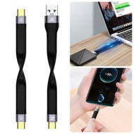 **包郵** Type-C公對Type-C公數據線 軟線10GB PD快充線/Type-C公對USB A公 數據線
