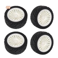 4Pcs Rubber Tires Tyre Wheel for SG1603 SG1604  1603  UD1601 UD1602 UD1603 UD1604 1/16 RC Car Upgrad