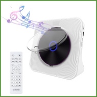 Portable CD Player CD Players for Home Portable FM Radio with CD Player 6-in-1 Built-in Dual Hi-Fi Speakers Home shdxsg