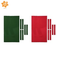 [utruiut0k] Pool Table Cloth with 6Pcs Felt Strips for 9ft Snooker Pool Billiards Table