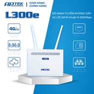 Aptek L300e - Router 4G / LTE WiFi Standard N 300Mbps