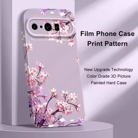 Flower Ripples Phone Case For Google Pixel 10 9 9A 8 8A 7 7A Pro XL 5G Film Hard Cover