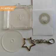【PCWFKef】 MINI NFC CD DISC อุปกรณ์ต่อพ่วงพวงกุญแจอัลบั้มที่ระลึกที่วางกุญแจจี้กระเป๋าเป้สะพายหลัง DI