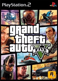 [PS2] Grand Theft Auto V (1 DISC) เกมเพลทู แผ่นก็อปปี้ไรท์ PS2 GAMES BURNED DVD-R DISC