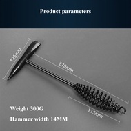 YEYA Búa Đập Xỉ Đặc Biệt Của Thợ Hàn Búa Xỉ Hàn Lò Xo Đa Chức Năng Búa Hàn Điện Đầu Phẳng Dụng Cụ Lắ