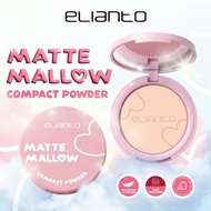 Elianto Matte Mallow Compact Powder | Ringan Lembut | Lightweight | Smooth Formula